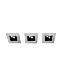 szare Philips STARDUST lampa 57972/48/16 3 x wpust oczka LED ledy