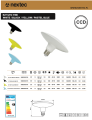 ŻARÓWKA LED NEXTEC R220 UFO ŻÓŁTA E27 15W SMD 1200lm 230V Biały Ciepły Nextec