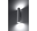 Kinkiet Lagos 2 SL.0326 Sollux biały LAMPA METAL