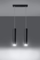 Lampa wisząca Lagos 2 SL.0328 Sollux czarna 1.jpg