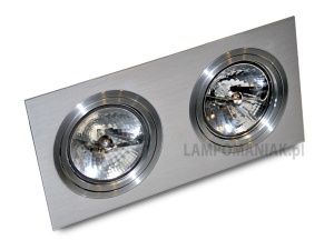 AZ0770 Lampa techniczna Siro 2 Aluminium GM2200 ALU AZZARDO -  == WYSYŁKA 48H ==