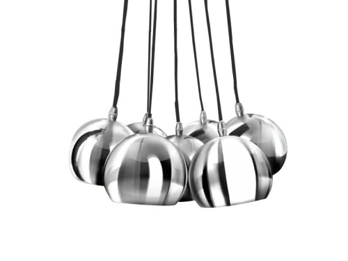 AZ1043 Lampa WISZĄCA DEKORACYJNA Noa 7 Azzardo PL-6084 CHROM
