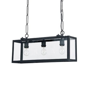 IGOR SP3 NERO LAMPA WISZĄCA IDEAL LUX 092881  ---lampa z ekspozycji -- 