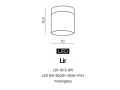 Azzardo Led Lir Lin16126W LIN-1612-6W plafon do łazienki